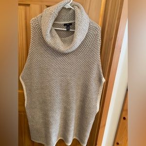 Comfortable cowl neck sweater dress